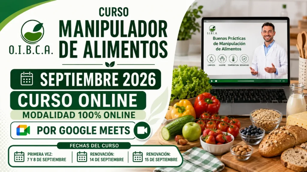 curso manipulador de alimentos